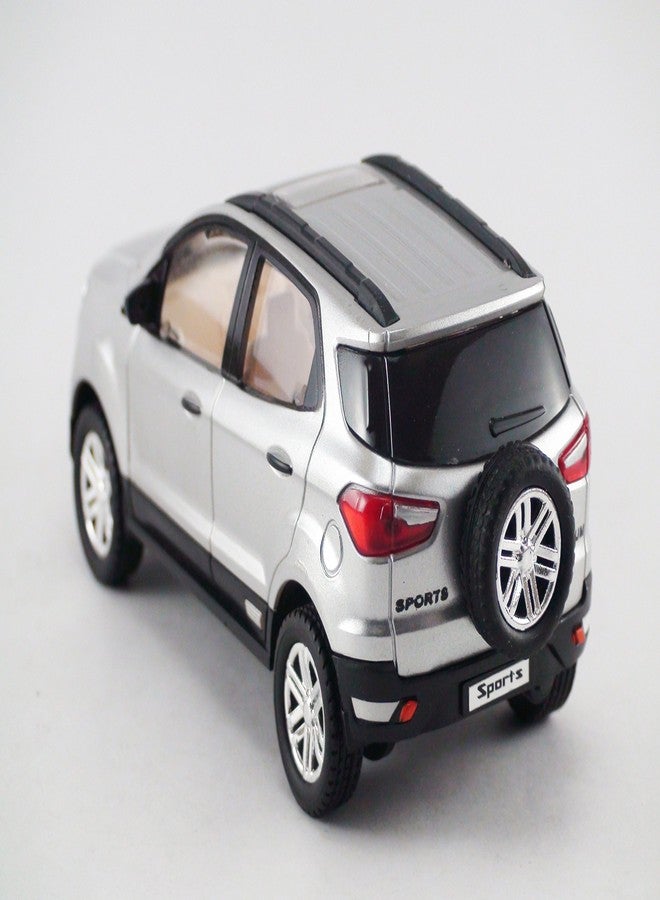 Centy Toys Indian & Model of Ecosport -Kidsshub 154/60/60 mm. in L/B/H, Weight 135 GMS Silver - Image 2
